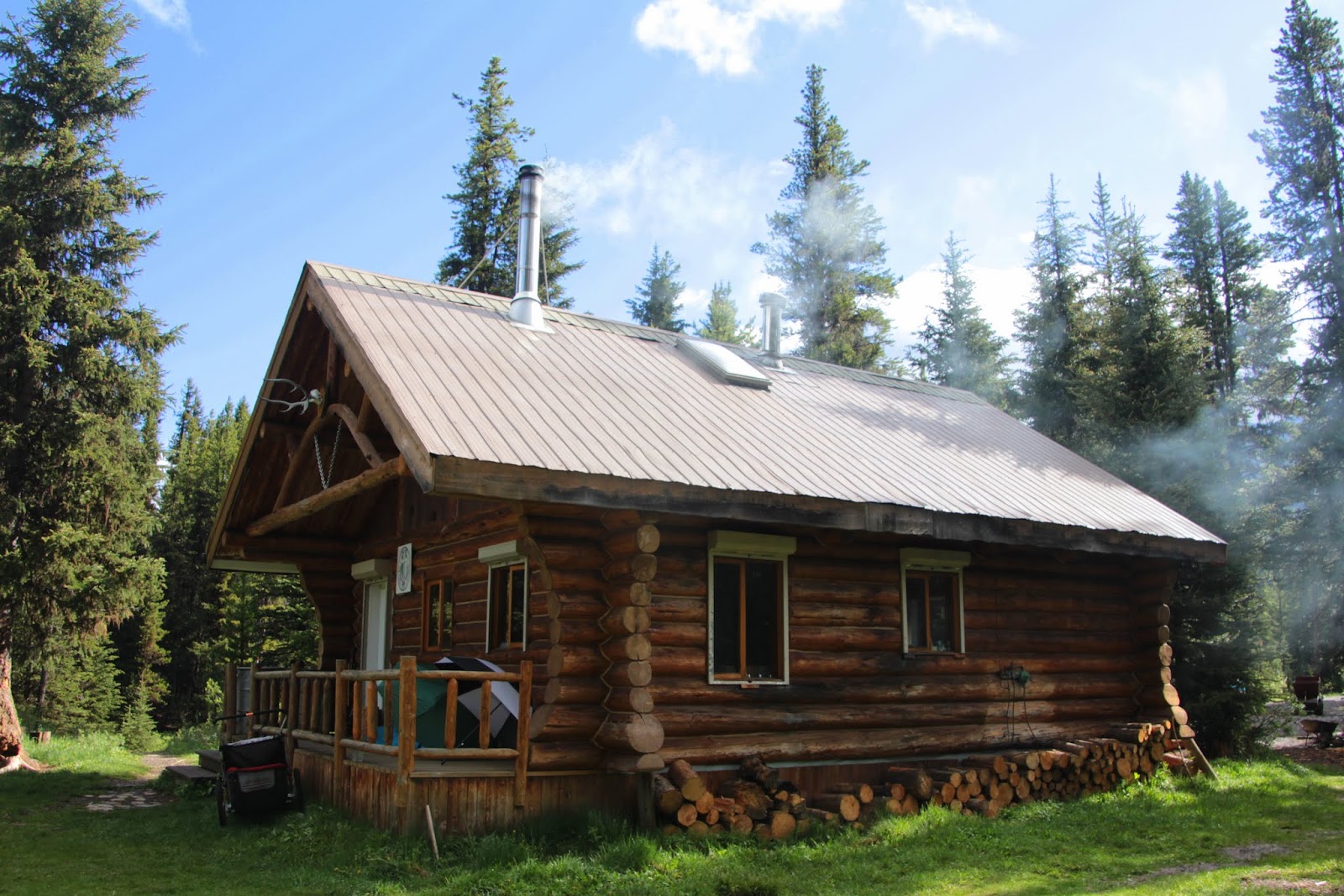 Family Adventures In The Canadian Rockies Backcountry Cabin