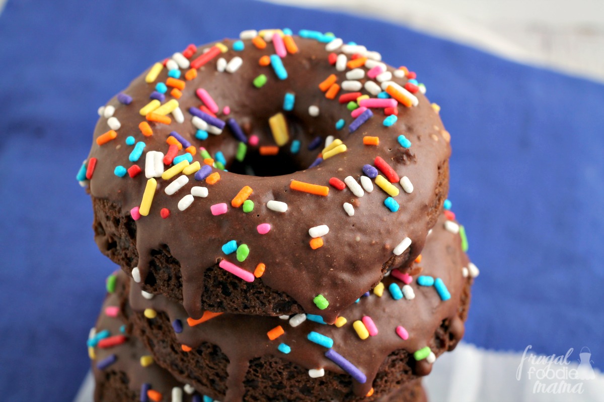 Frugal Foodie Mama Easy Chocolate Buttermilk Donuts