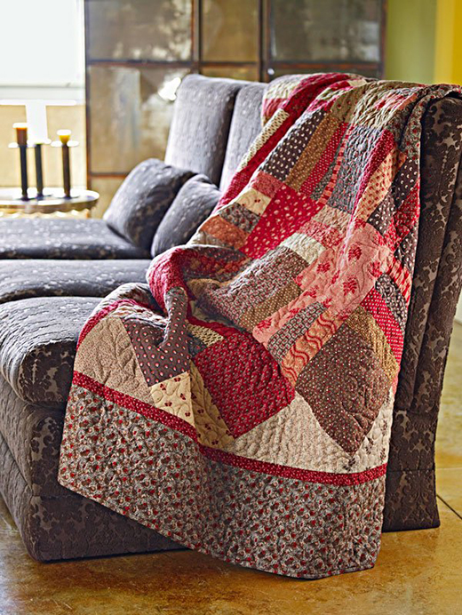 Ease into Autumn Quilt Free Pattern