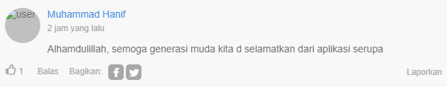 Aplikasi Perusak Anak Bangsa Itu Akirnya Diblokir. Netizen: 