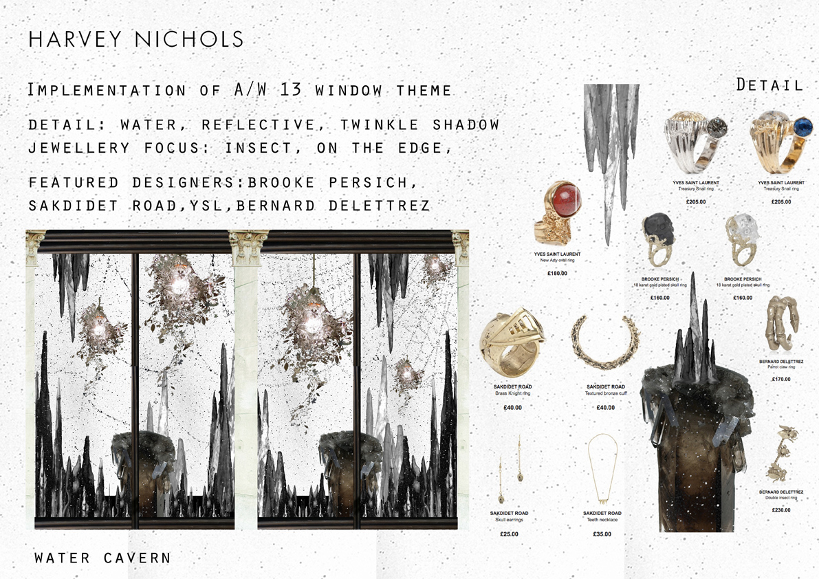 Portfolio Visual Merchandising Harvey Nichols Jewellery Windows