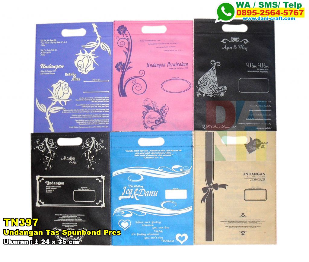 undangan tas spunbond pres souvenir pernikahan undangan tas spunbond pres souvenir pernikahan