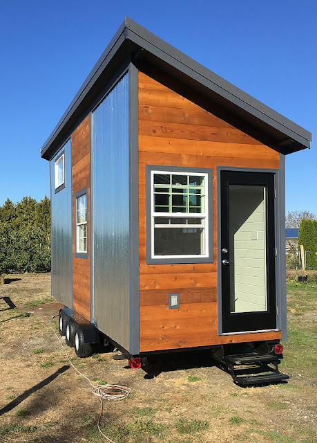 TINY HOUSE TOWN: Modern Rustic Tiny Home in Bellingham