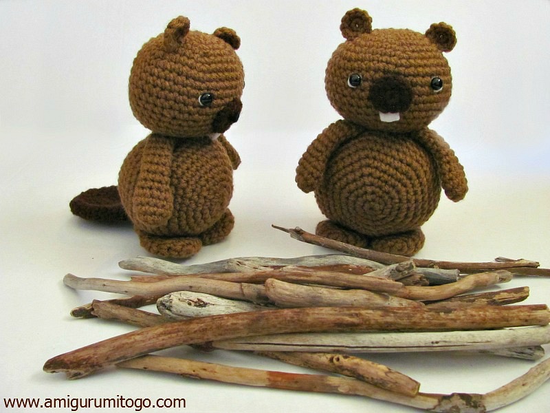 Evlynpartage Amigurumi Beaver Tutorial By Amigurumi to go (crochet)