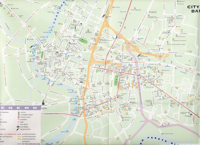 Bangkok city map