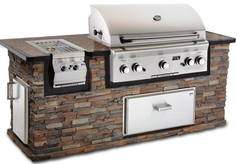 Outdoor Kitchen American Outdoor Grill Brand, Outdoor Kitchen Gas