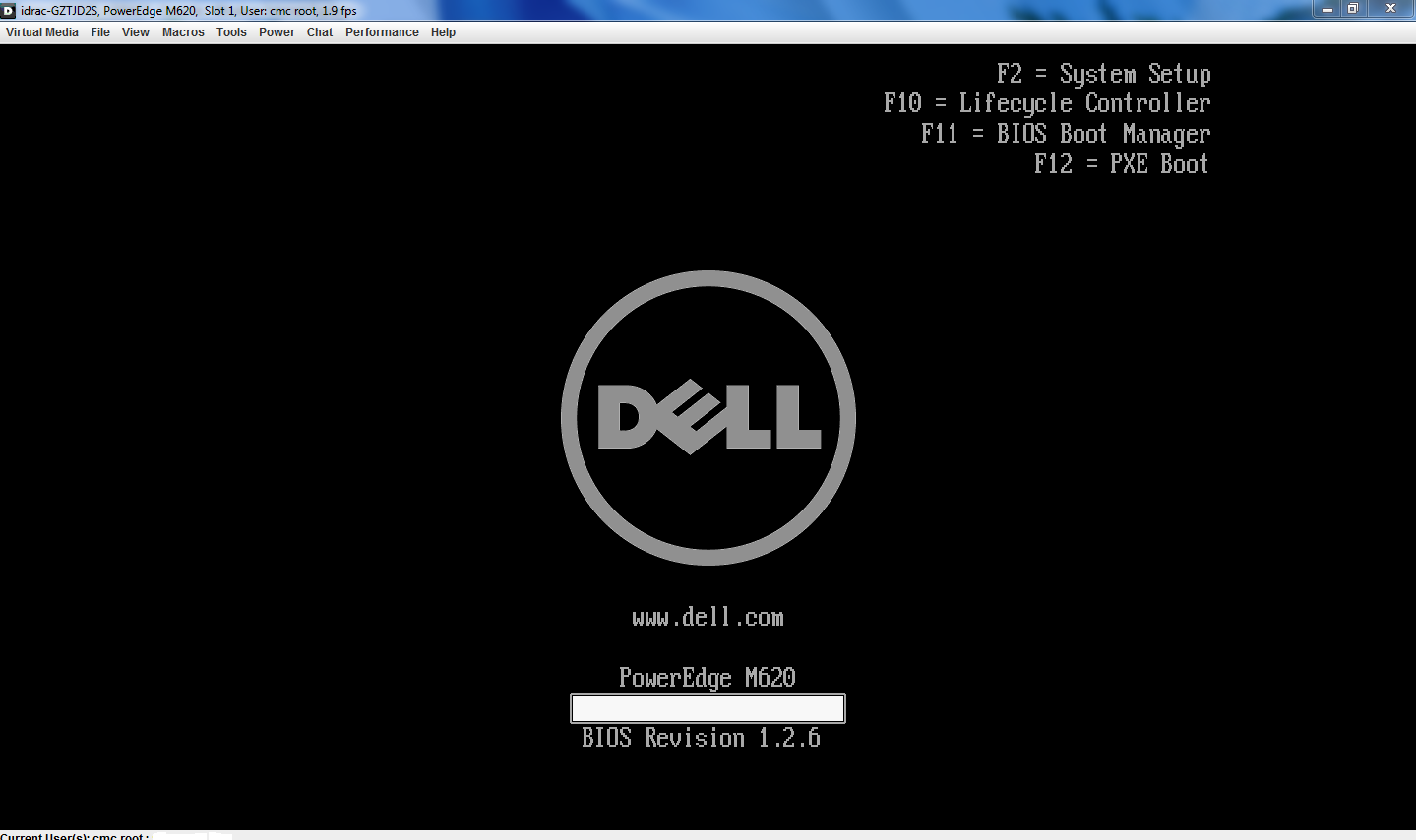 Linux Engines OS Installation steps for Dell Power Edge M620 Blade Server