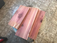 1/2 inch cedar board