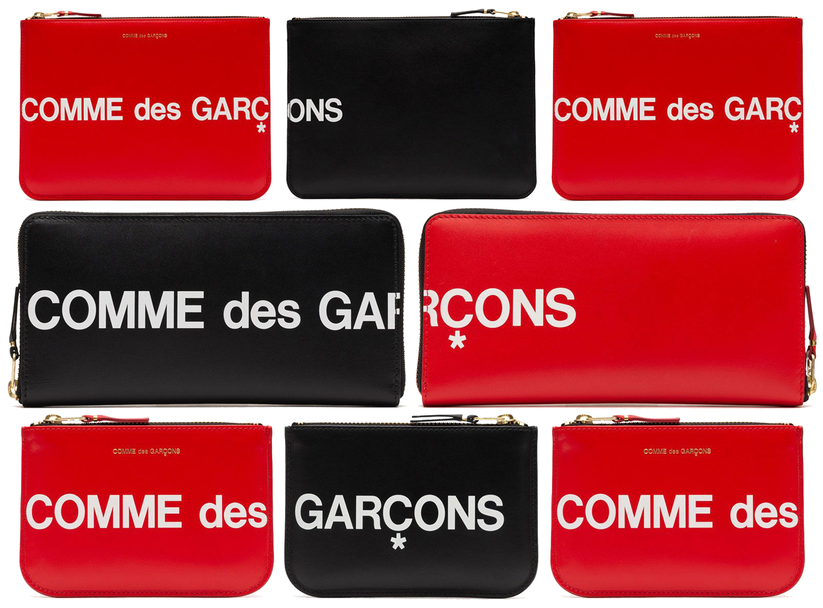 Wallet COMME des GARCONS 2019〈Huge Logo〉 - sewmanstore