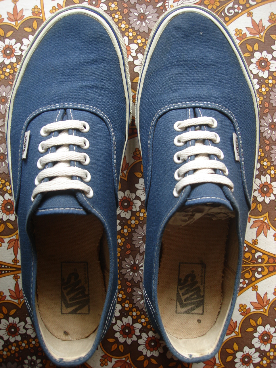 theothersideofthepillow: vintage VANS navy canvas style #44 authentic ...