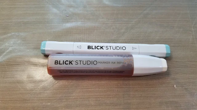 Blick Studio Brush markers and refill