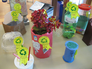 Woodville School's Blog: Kindergarten Recycling Projects