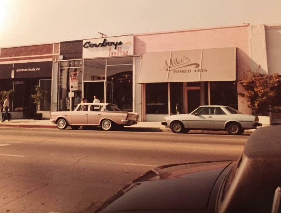 Melrose Ave in the '80's