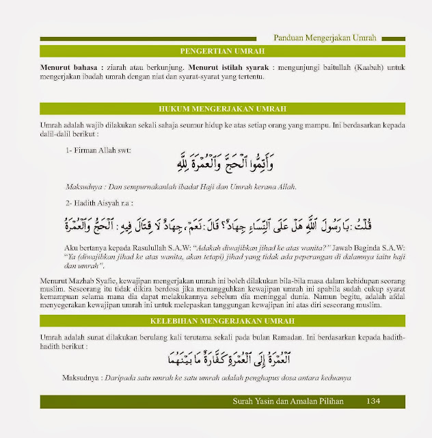 Panduan Ibadah Umrah