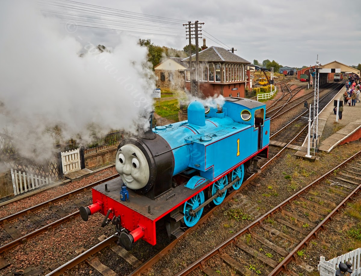 Dougie Coull Photography: 'Thomas the Tank' Day and Bo'ness and Kinneil