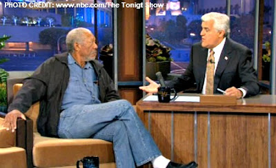 Morgan Freeman with Jay Leno, Talking UFOs