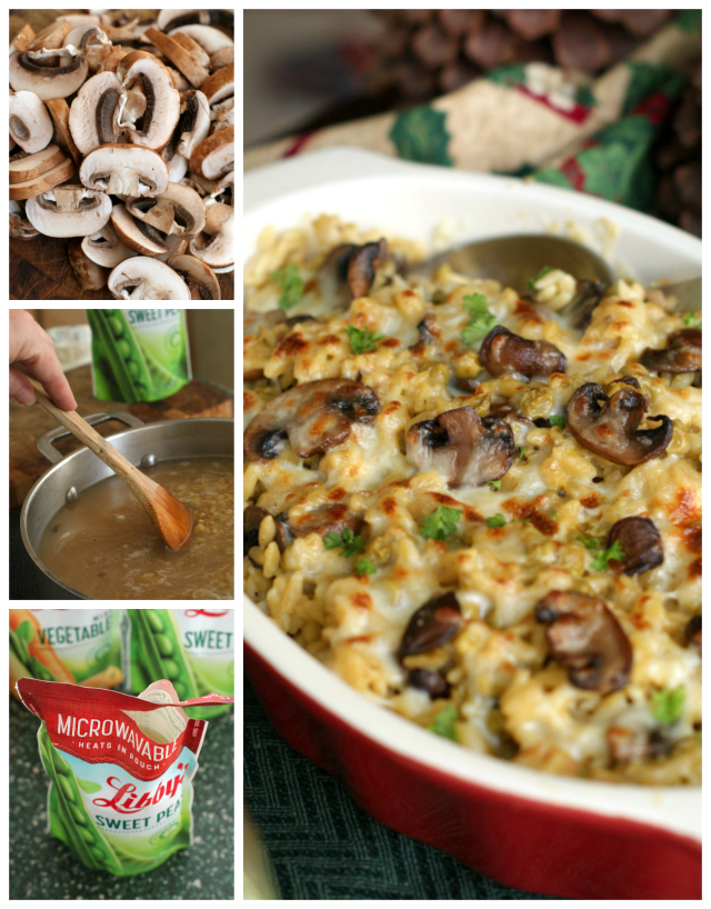 Cheesy Mushroom and Pea Orzo The Two Bite Club