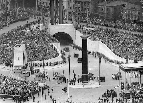 Mersey Tunnel, 1934
