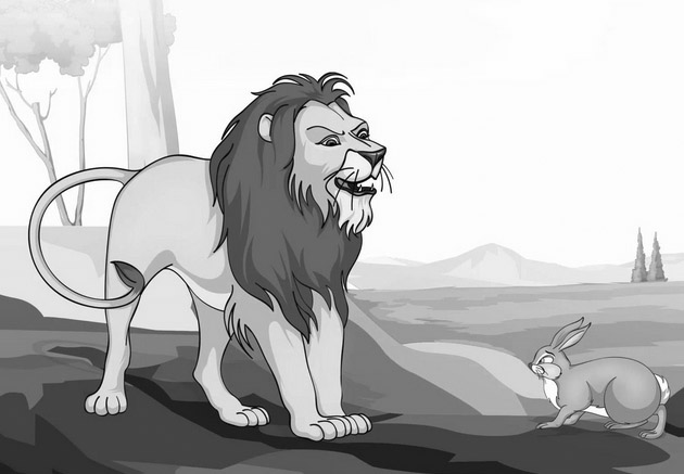 Moral Stories For Children: Lion and rabbit short story