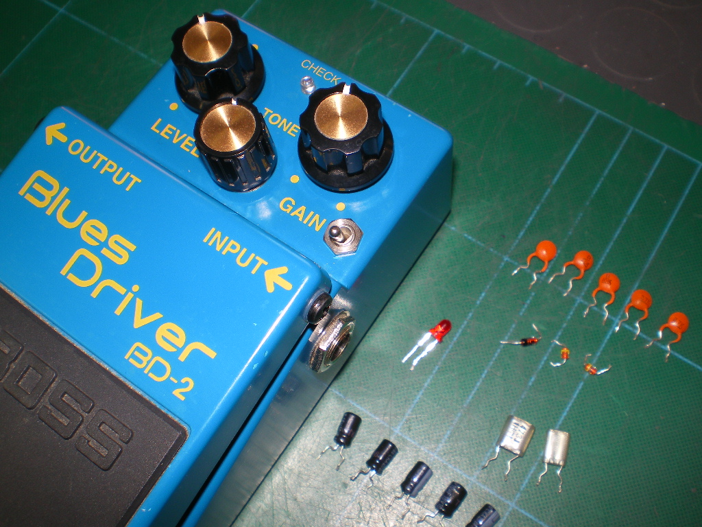 Giovanetti HandWired Blog: BOSS BD-2 Blues Driver @ Keeley Phat Mod