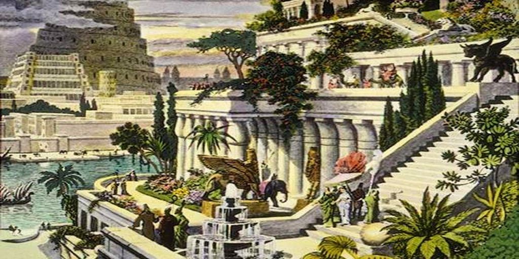 Taman gantung di Babylonia Taman gantung di Babylonia