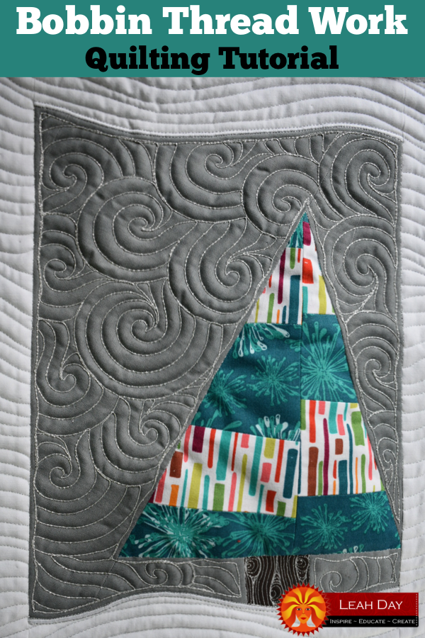 The Free Motion Quilting Project Bobbin Thread Work on the Grace