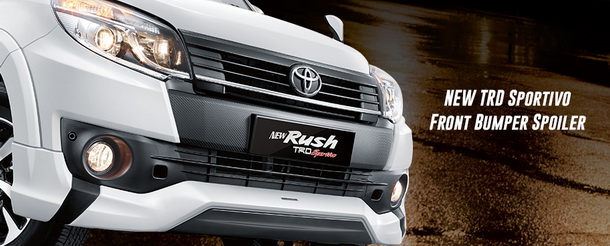 New TRD Sportivo front bumper spoiler New TRD Sportivo front bumper spoiler