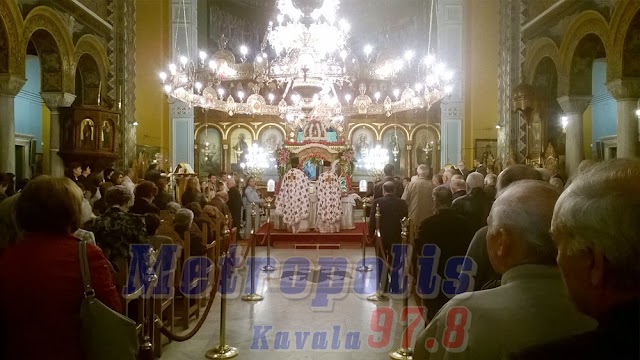 ΚΑΒΑΛΑ: Η Ακολουθία του επιταφίου