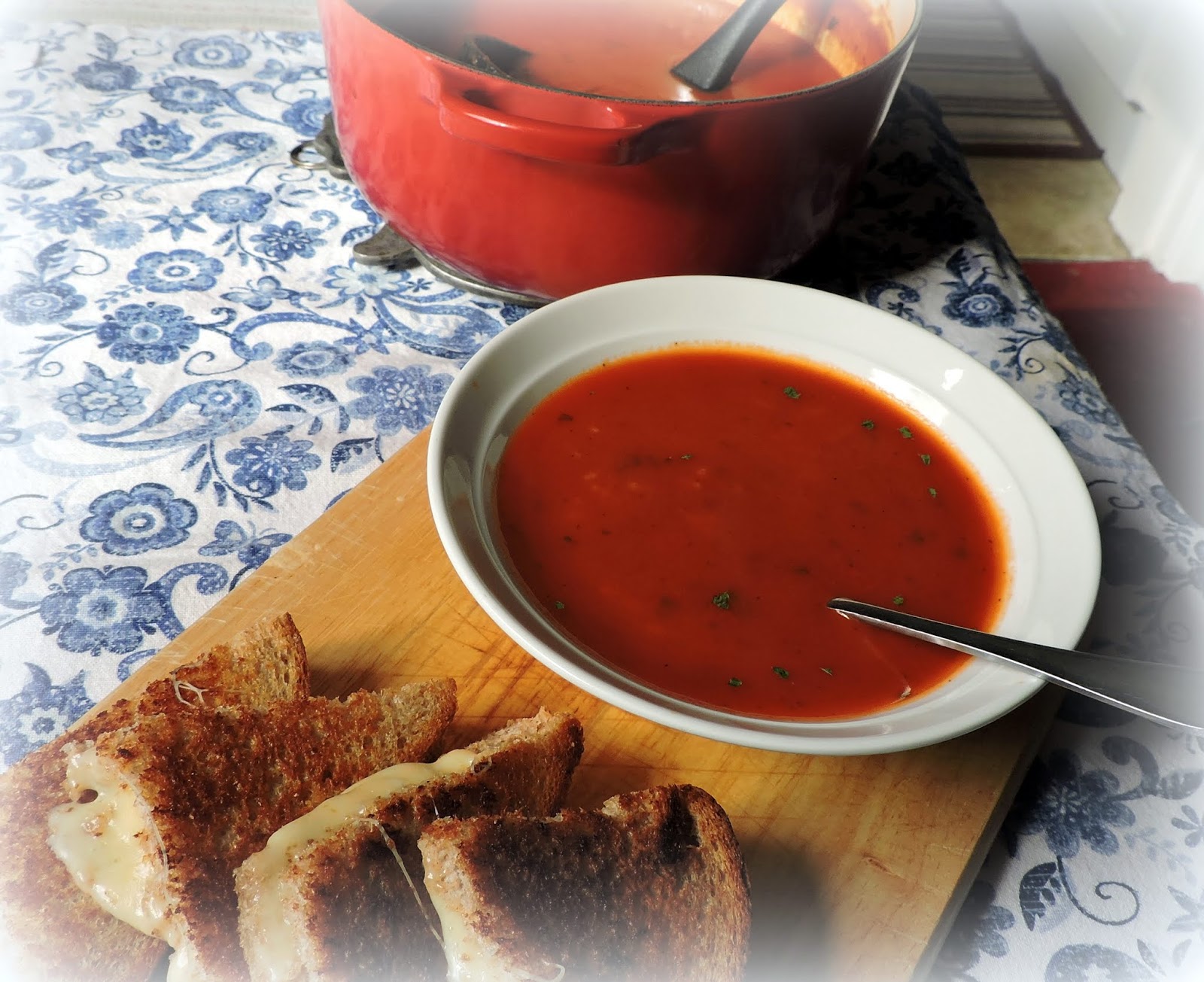 The English Kitchen Roasted Tomato & Rice Soup