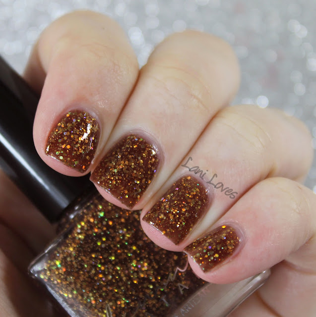 Femme Fatale Cosmetics Lion's Breath nail polish swatches & review