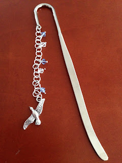 blue crystal bookmark Giveaway