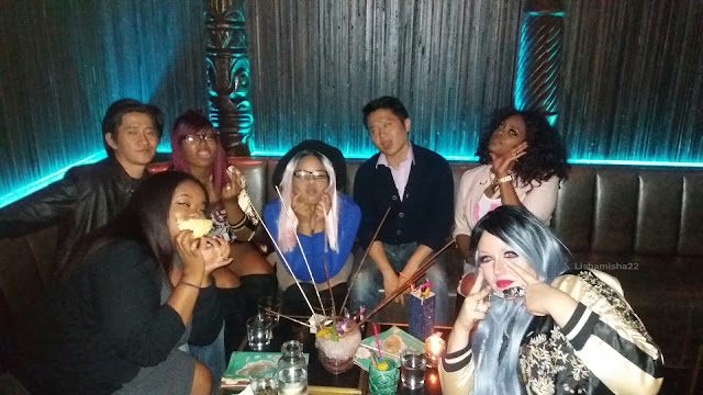 Beverage at Three dots and a dash, gyaru meetup Beverage at Three dots and a dash, gyaru meetup