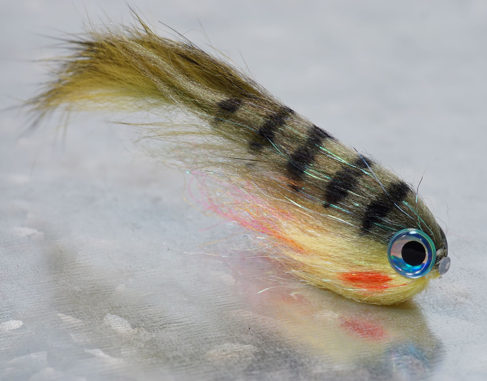 Belly Scratcher Tube Fly Rainbow Trout Version Fly Fish Food Fly