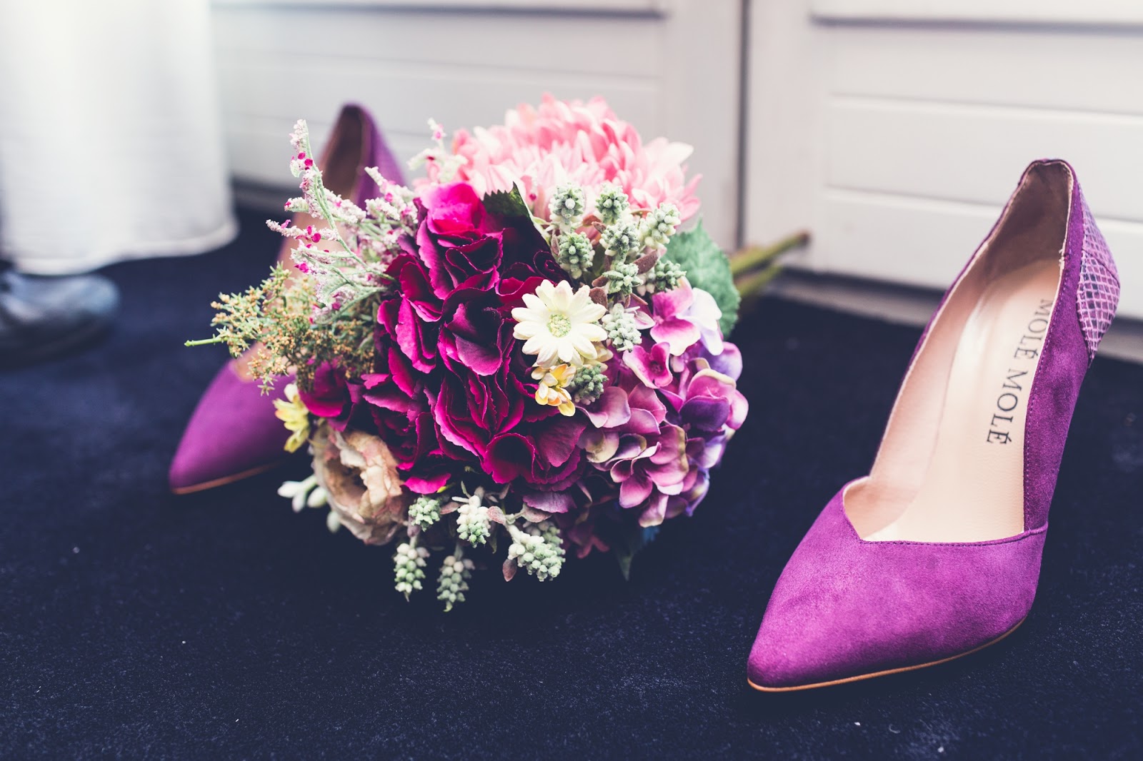 Teórico propietario mucho El ramo de novia y los zapatos de la boda - Made in Style