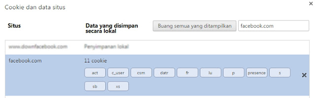 cookies Cara Menghapus Cookies Pada Situs Tertentu Saja di Google Chrome
