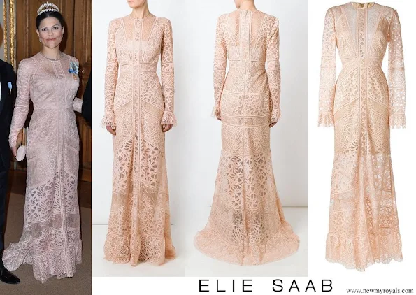 Crown Princess Victoria wore ELIE SAAB Melrose Gown