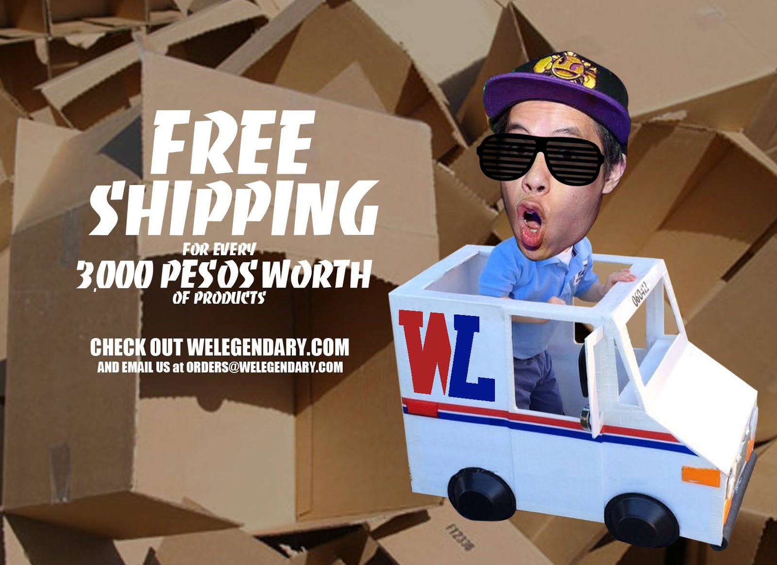 We Legendary Free Shipping Promo Skate Shoes PH Manila's 1