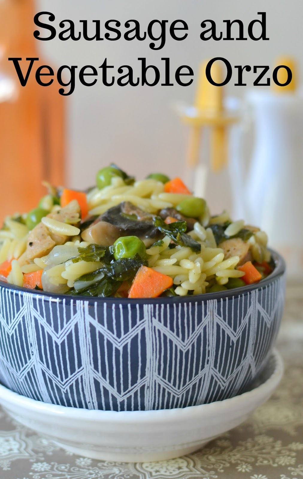 Hot Eats and Cool Reads: Sausage and Vegetable Orzo Recipe plus 17