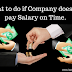 अगर कम्पनी समय पर वेतन का भुगतान नहीं करती है तो क्या करे ? What to do if Company does not pay Salary on Time.