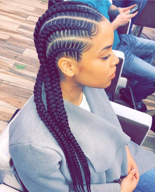 latest cornrow styles