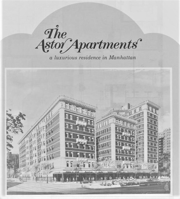 Daytonian in Manhattan The Astor Apartments 235 West 75th Street