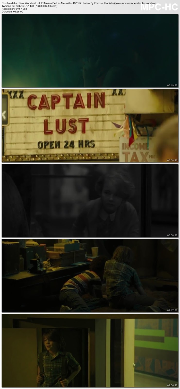 Capturas de la película.