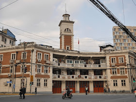 Hongkou Fire Station in Shanghai