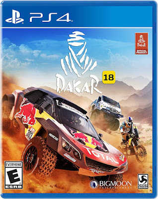 Dakar 18 Game Cover Ps4