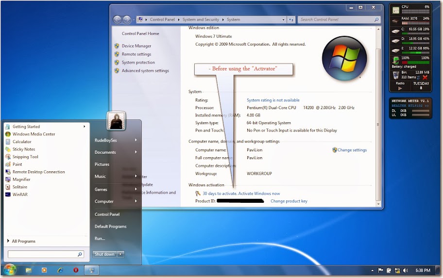 free windows 7 activation key