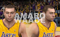 NBA2K12 LA Lakers Cyberface Patches Team Pack