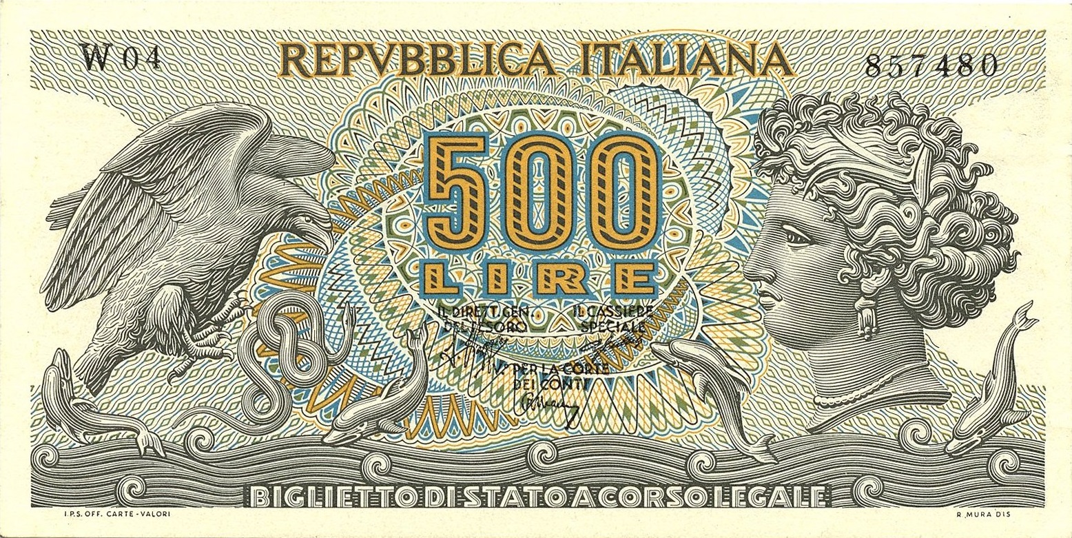 La Moneta tra Arte, Storia e Valori: Repubblica Italiana - 500 ...