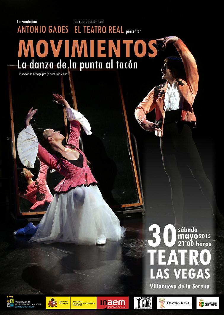 Movimientos: danza de la punta al tacón