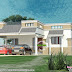 Tamilnadu style 3 bedroom single floor home 1380 sq-ft