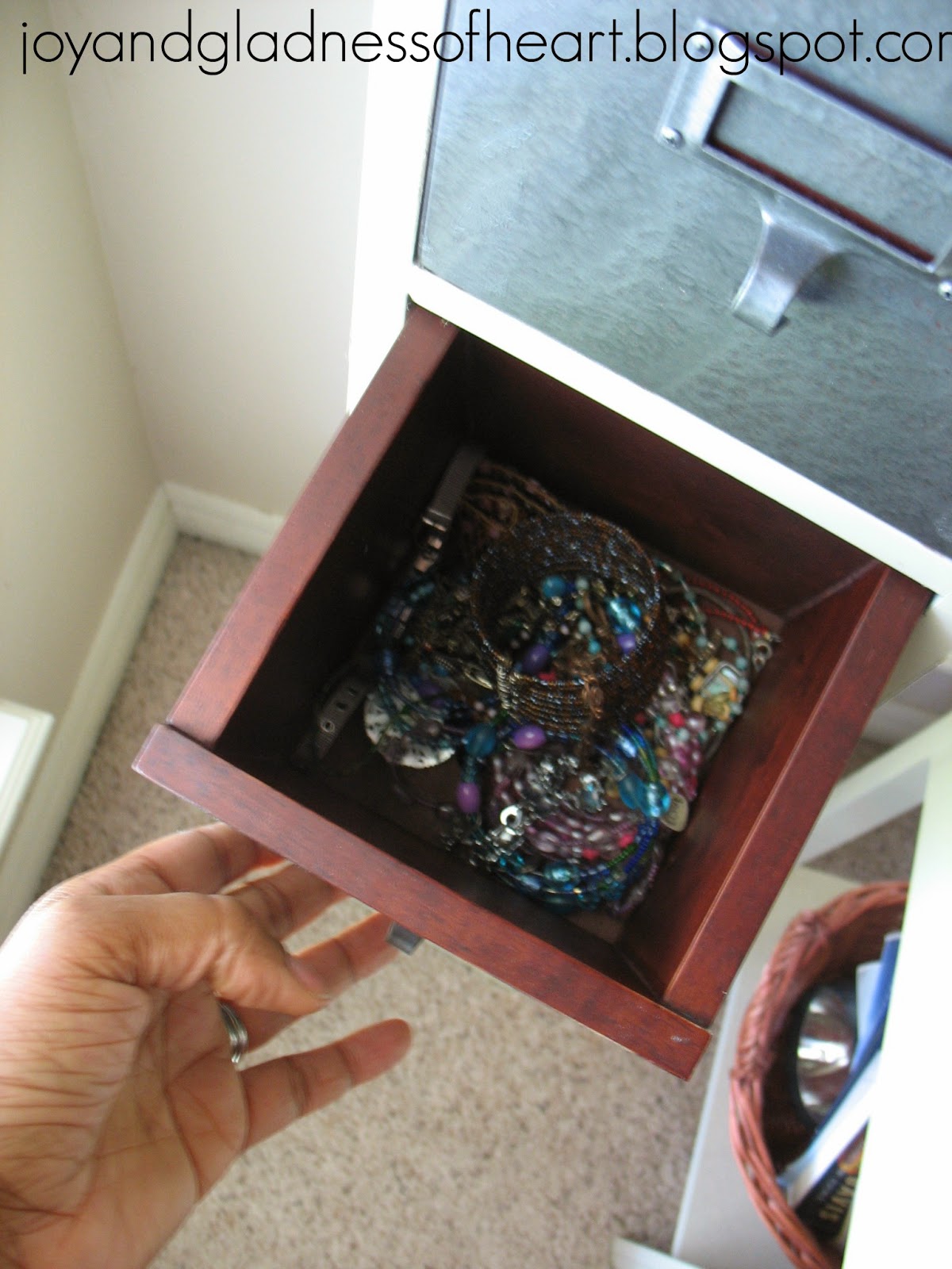 Joy and Gladness of Heart jewelry box creation